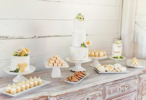 Wedding desserts table